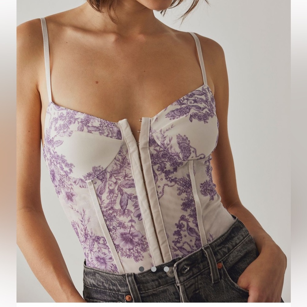 Night rhythm printed bodysuit from FP